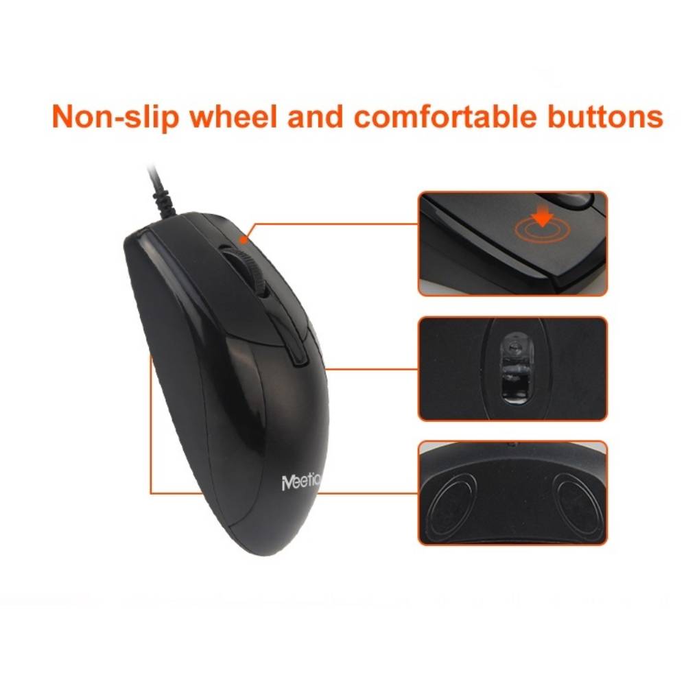 Комплект (клавиатура, мышь, колонки, коврик) Meetion C105