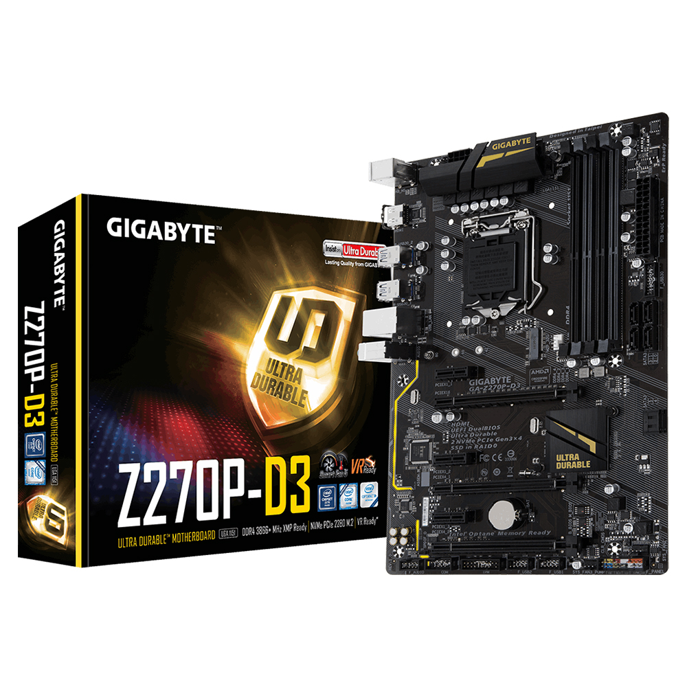 Материнская плата Gigabyte Z270-HD3 LGA1151 D4